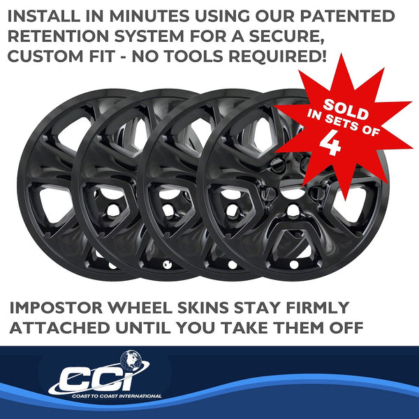 Coast To Coast Impostor Wheel Skin 17 Inch (MPN: IWCIMP365BLK)