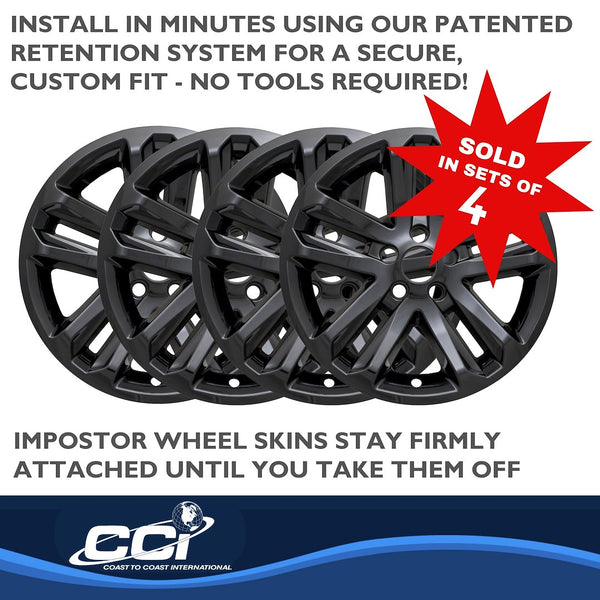 Coast To Coast Impostor Wheel Skin (MPN: IWCIMP370BLK)