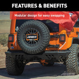 Aries TrailChaser Bumper End (MPN: 2081221)