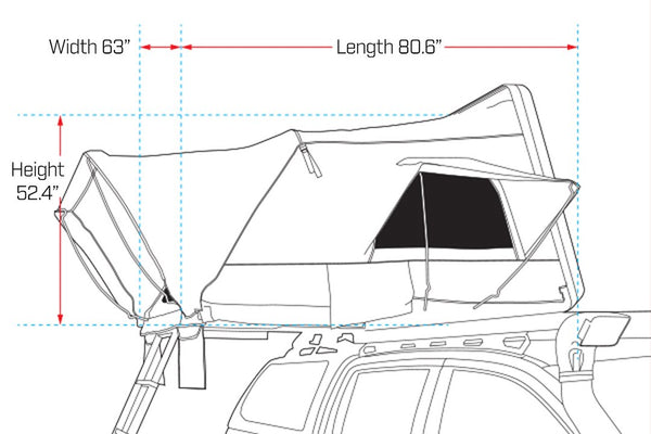 Ironman 4x4 Ursa Rooftop Tent (MPN: IRTT0078)
