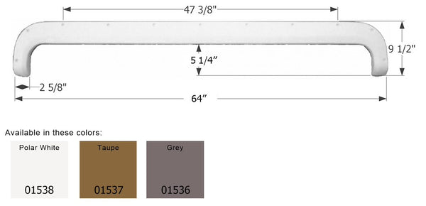 Icon Fender Skirt for Tandem Axle RVs (MPN: 01536)