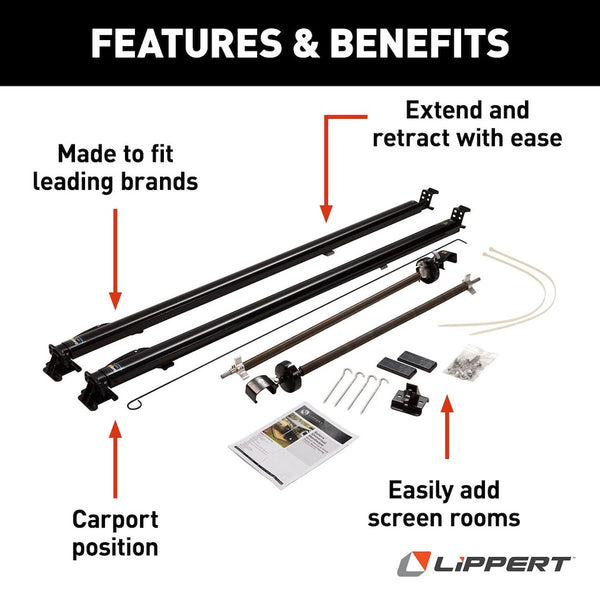 Lippert Components Solera Classic Awning Arm (MPN: 434715)