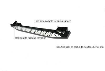 Black Horse Off Road Running Board (MPN: RMW166)