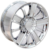 OE Wheels CV77 Chrome Plated Wheel (MPN: CV77-20090-6550-27C)