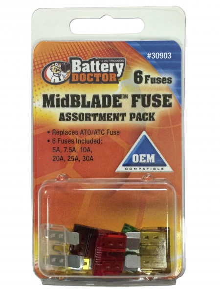 WirthCo Blade Fuse Assortment (MPN: 30903)