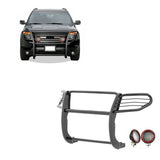 Black Horse Grille Guard Kit (MPN: 17FJ30MA-PLFR)