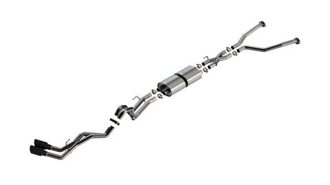 Borla ATAK Series Cat Back Exhaust System Kit (MPN: 140940BC)