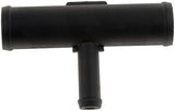 Heater hose fitting tee connector (MPN: 47112)