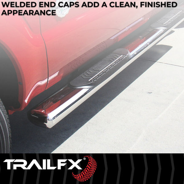 TrailFX 6 Inch Oval Straight Nerf Bar (MPN: A8220S)