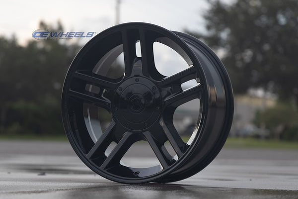 OE Wheels FR81 Gloss Black Aluminum Wheel (MPN: FR81-20090-5135-14B)