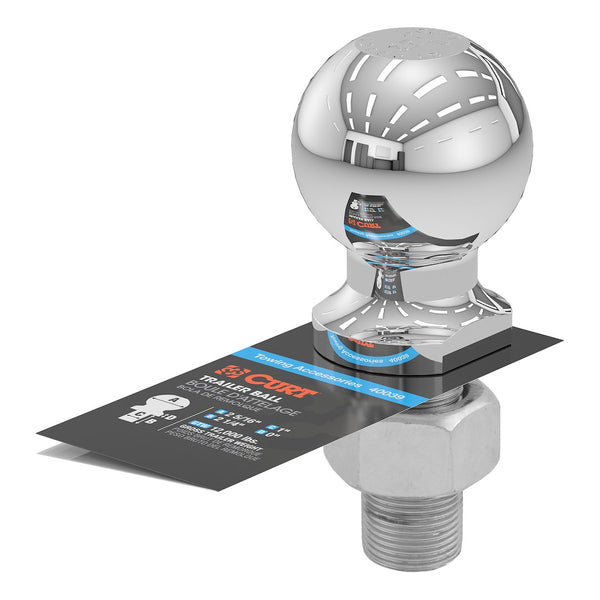 Curt 2-5/16 Inch Trailer Hitch Ball (MPN: 40039)