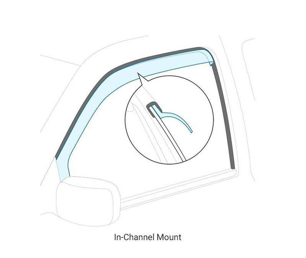 Window Visors by Black Horse Offroad (MPN: 1494813IN)