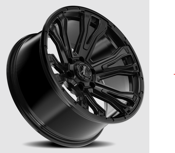 Torque Wheels 20 Inch Satin Black Wheel (MPN: TW407C-20903604-12)