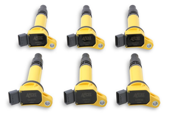 ACCEL Ignition Super Coil Set (MPN: 140630-6)
