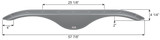 Icon Fender Skirt for Tandem Axle RVs (MPN: 17145)