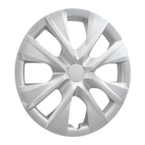 15 Inch 8 Spoke Silver Wheel Cover Set (MPN: IWC52915S)