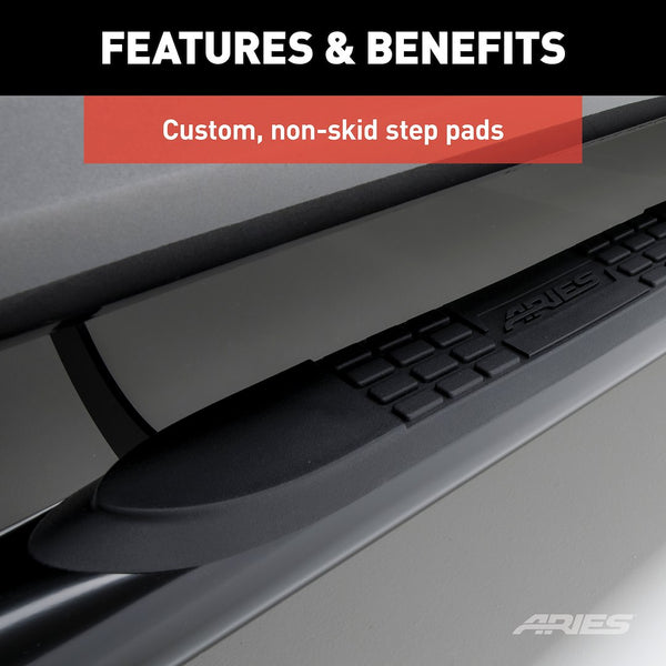 Aries 3 Inch Round Nerf Bar (MPN: 204018)