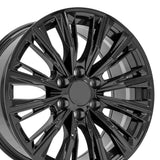 OE Wheels CA93 Gloss Black Wheel (MPN: CA93-20090-6550-28B)