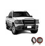 Black Horse Grille Guard Kit (MPN: 17FJ24MA-PLFR)