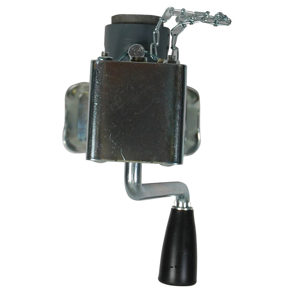 Manual Square Sidewind Swivel Trailer Tongue Jack (MPN: 195356)