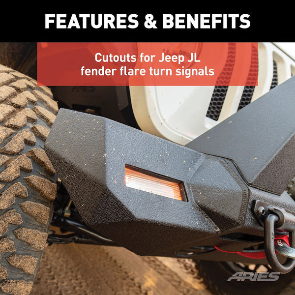 Aries TrailChaser Bumper End (MPN: 2081208)