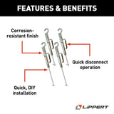Happijac Qwik-Load Turnbuckle Set (MPN: 182895)