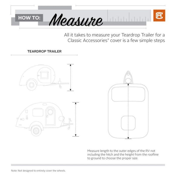 Classic Accessories Micro Trailer Cover (MPN: 80-298-163101-RT)