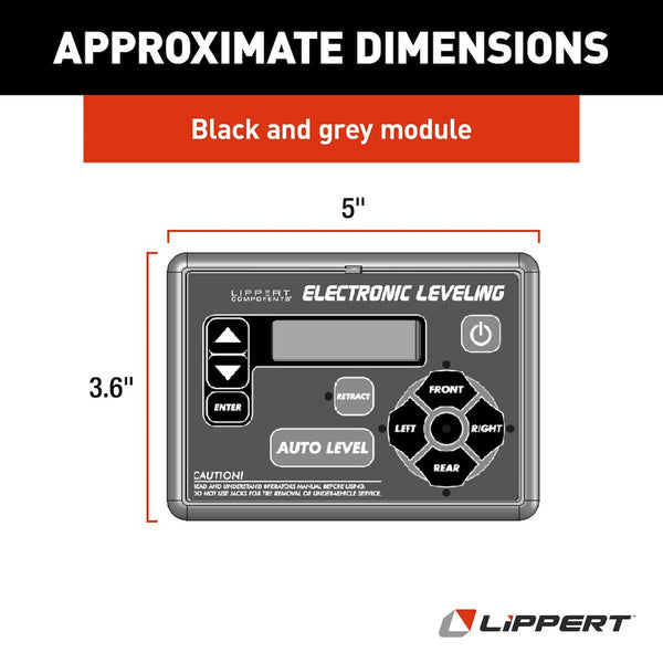 Lippert Components Leveling System Touchpad (MPN: 421484)