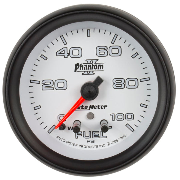 AutoMeter Phantom II Fuel Pressure Gauge (MPN: 7863)