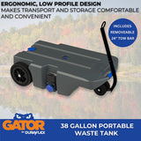 Gator Portable Waste Holding Tank (MPN: 21904G)
