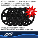 Coast To Coast Wheel Cover Set (MPN: IWC55916BLK)