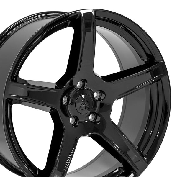 OE Wheels DG22 Gloss Black Aluminum Wheel (MPN: DG22-22095-5500-29B)