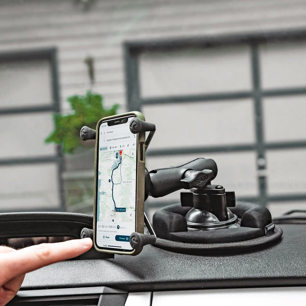 Ram Mounts Suction Cup Mount Base (MPN: RAM-B-224-1U)
