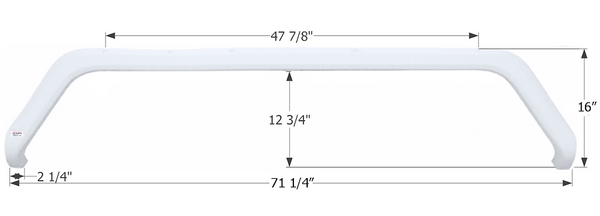 Icon Fender Skirt for Sunline Solaris Models (MPN: 01784)