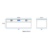 UWS Aluminum Tool Box Chest (MPN: EC20241)