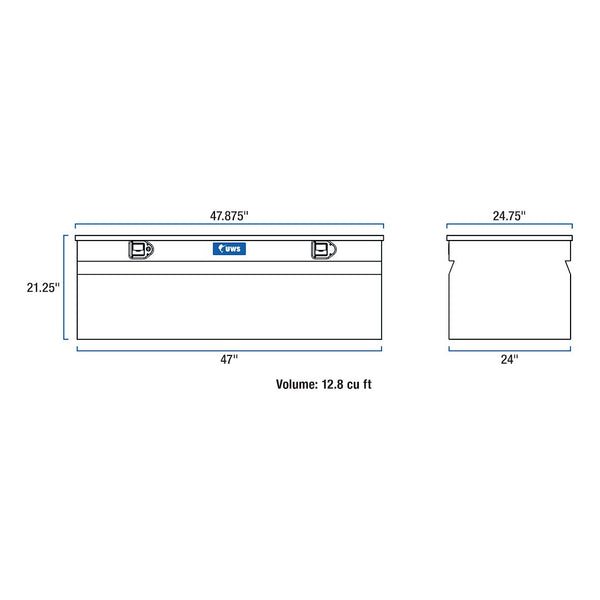 UWS Aluminum Tool Box Chest (MPN: EC20241)