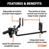 CURT TruTrack Weight Distribution Hitch (MPN: 17601)