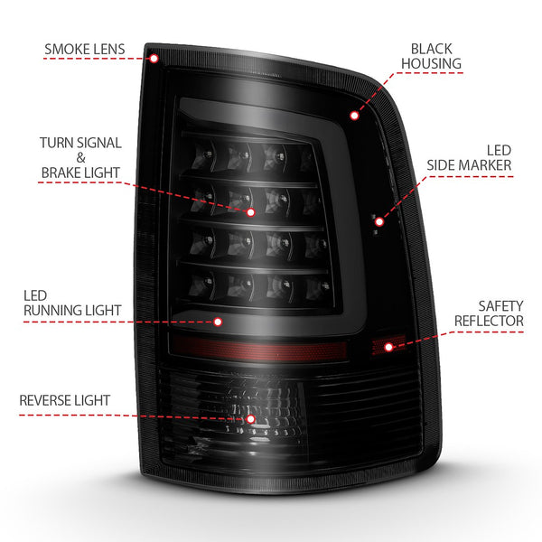 AnzoUSA Tail Light Assembly (MPN: 311319)