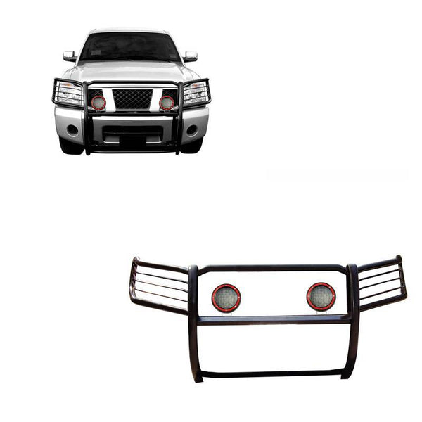 Black Horse Grille Guard Kit (MPN: 17NR26MA-PLFR)
