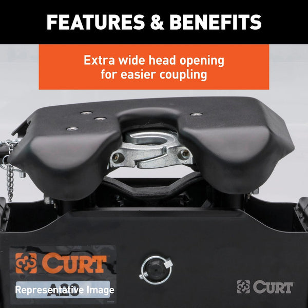 CURT A20 Fifth Wheel Trailer Hitch (MPN: 16044)