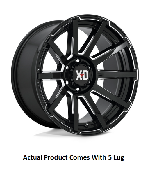 KMC Wheels XD847 Outbreak 20 Inch Wheel (MPN: XD84729058330)