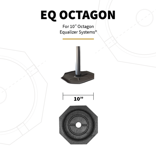 SnapPad Leveling Jack Foot Pad (MPN: EQ8SP4)