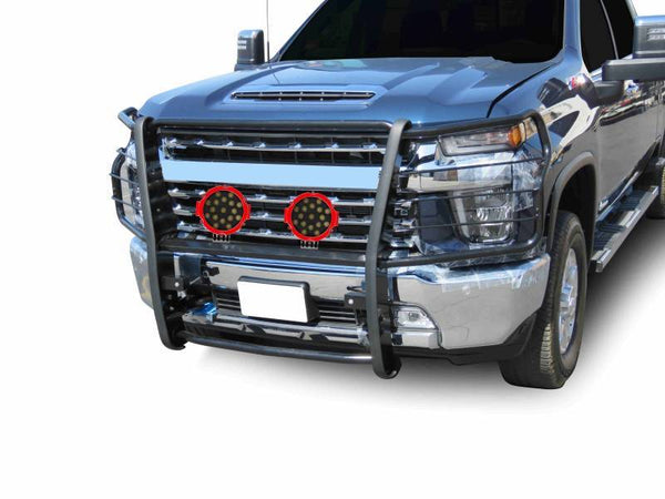 Black Horse Grille Guard Kit (MPN: 17GT30MA-PLR)