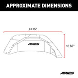 Aries Jeep Inner Fender Liners (MPN: 2500550)