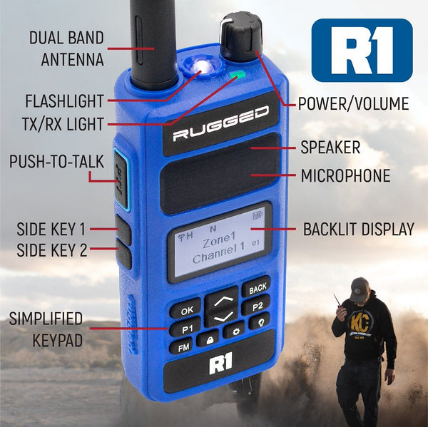 Rugged Radios Handheld Radio (MPN: R1)