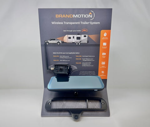 Wireless Transparent Trailer Display Kit (MPN: DISP-TRNS)