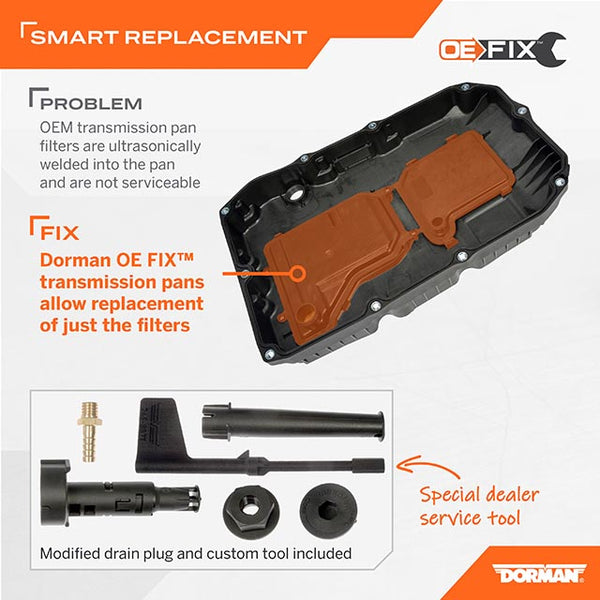 Dorman Auto Transmission Oil Pan (MPN: 265-887)
