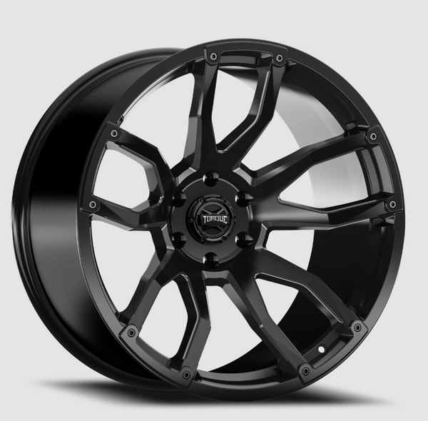 Torque Wheels 20 Inch Satin Black Impact Wheel (MPN: TW403C-20908304-12)