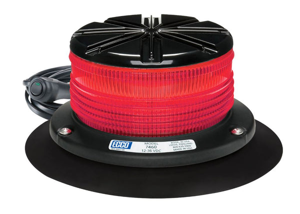 Ecco Electronic 7460 Series LED Beacon (MPN: 7460R-VM)