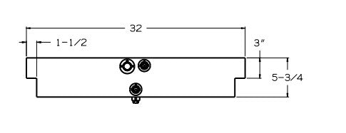 Alpha Fresh Water Tank (MPN: 714002Z)